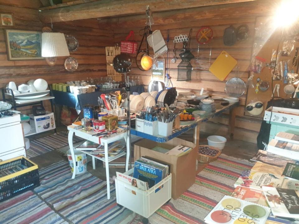 Stugor Storsjoens Strand Hackas エクステリア 写真